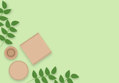 Eco packaging concept. Stock Illustration