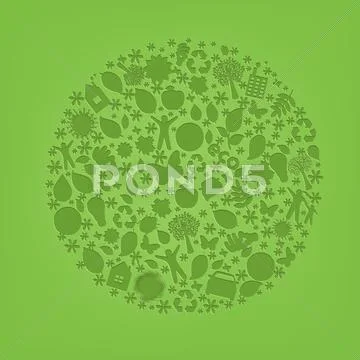 Eco planet Stock Illustration