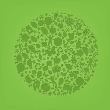 Eco planet Stock Illustration