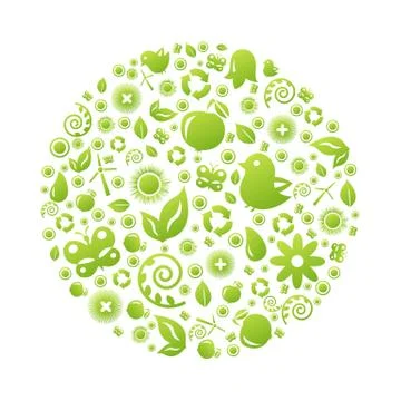 Eco planet Stock Illustration