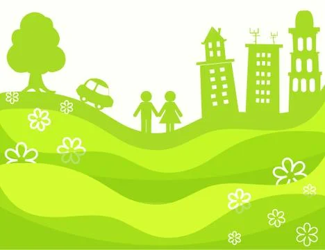 Eco planet Stock Illustration