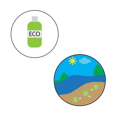 Eco product Stock Illustration