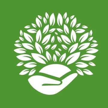 Eco product logo Stock Illustration