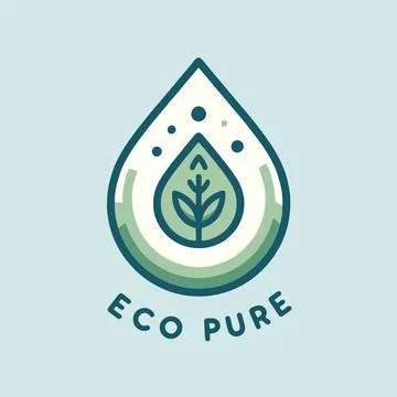 ECO PURE Stock Illustration