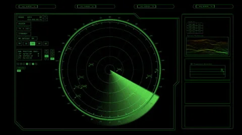 Eco radar Stock Footage 22571074