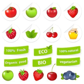 Eco set Stock Illustration