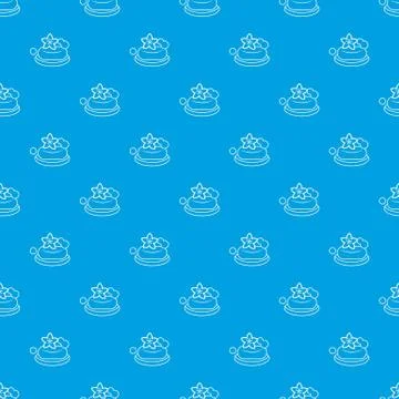 Eco spa soap pattern vector seamless blue Stock Illustration