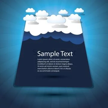 Eco Speech Bubble Concept Stock Illustration