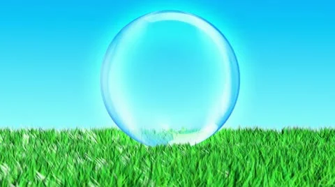 Eco sphere animation Stock Footage 21878937