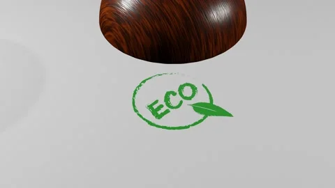 Eco stamp Stock Footage 170067396