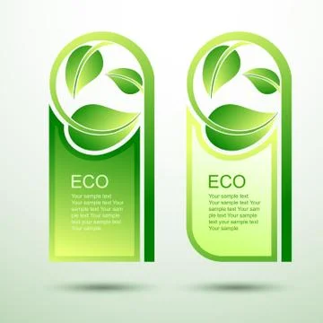 Eco template Stock Illustration