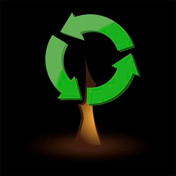 Eco tree Stock Illustration