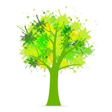 Eco Tree Illustrazione stock