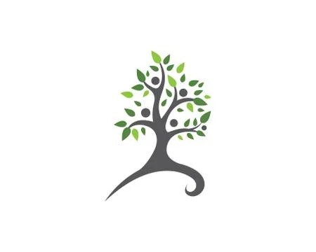 Eco Tree Logo Template Stock Illustration