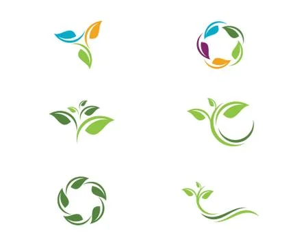 Eco Tree Logo Template Stock Illustration