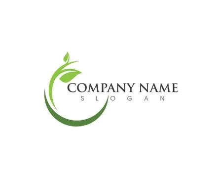 Eco Tree Logo Template Stock Illustration