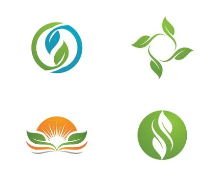 Eco Tree Logo Template Stock Illustration