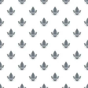 Eco vegetarian food pattern vector seamless Stock Illustration