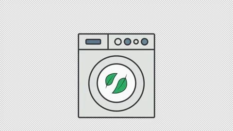 Eco wash cycle Stock Footage 318571187