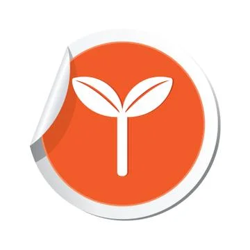 Eco2 ORANGE LABEL Stock Illustration