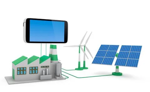 Ecofriendly concept. Stock Illustration