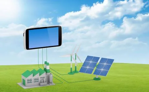 Ecofriendly concept. Stock Illustration