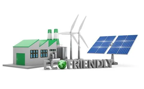 Ecofriendly concept. Stock Illustration