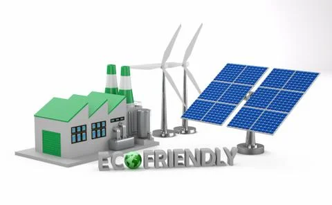 Ecofriendly concept. Stock Illustration