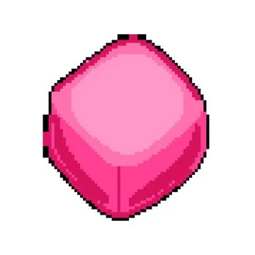 Ecofriendly ice cubes reusable pixel art vector illustration Stock-Illustration
