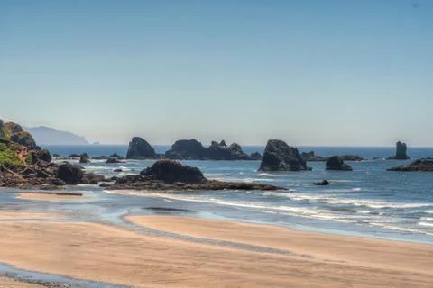 Ecola State Park Stock Photos