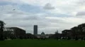 Ecole Militaire, Military School, Champ de Mars, Tour Montparnasse in Paris HD Footage