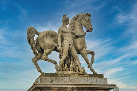 Ecole militaire in Paris Stock Photos
