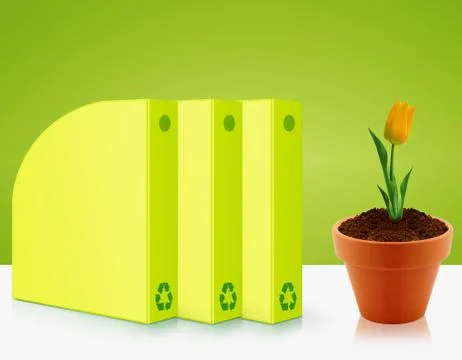 Ecological awareness concept Stock Photos