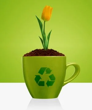Ecological awareness concept Stock Photos