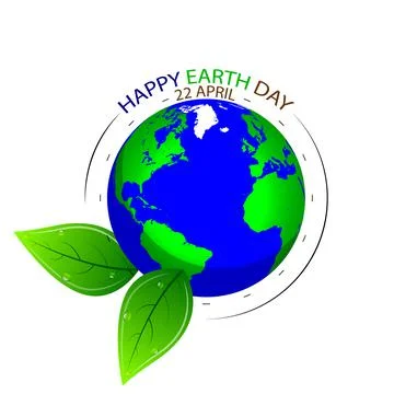 Ecological composition for the day of the planet earth Stock Illustration