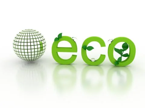 Ecological concept Stock Illustration