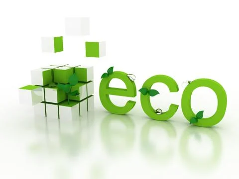 Ecological concept Stock Illustration