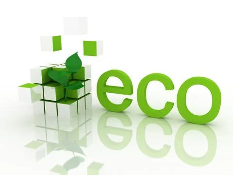Ecological concept Stock Illustration