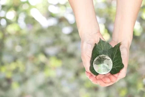 Ecological concept Stock Photos