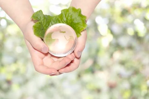 Ecological concept Stock Photos