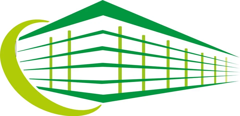 ECOLOGICAL CONSTRUCTION Stock Illustration