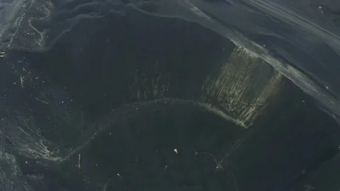 Ecological disaster, environmental pollution, consequences of copper smelter act Stock Footage 197111676