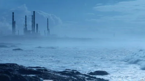 Ecological disaster Stock Footage 652149