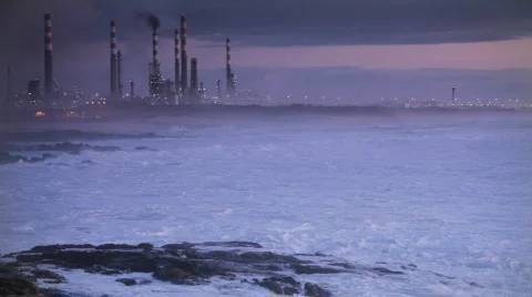 Ecological disaster Stock Footage 664882