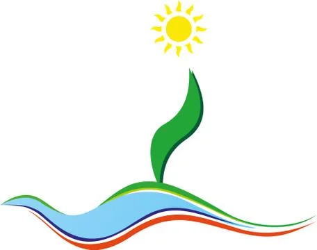 ECOLOGICAL LIFE Illustrazione stock