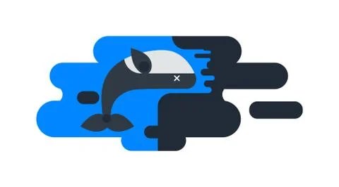 Ecological problems, environmental pollution vector 스톡 일러스트