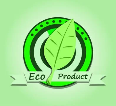 Ecological product Stock Illustration