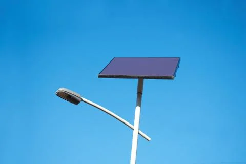 Ecological public lighting Stock Photos