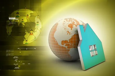 Ecological safety concept Stock Illustration
