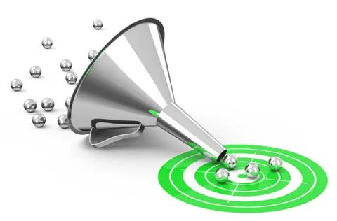 The ecological target Stock Illustration